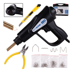 Pistola per saldatura e riparazione plastica 70 w, set saldatrice con 200 pezzi